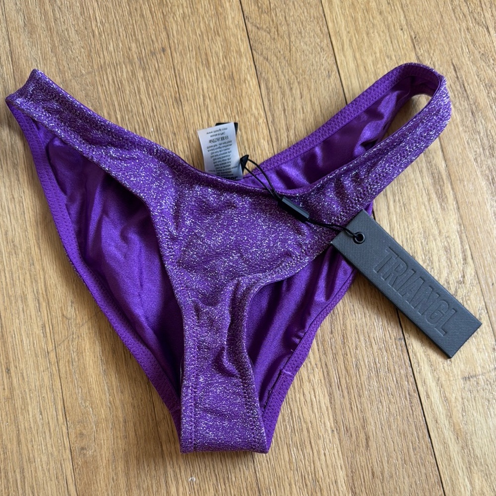 TRIANGL Purple Bikini Bottom